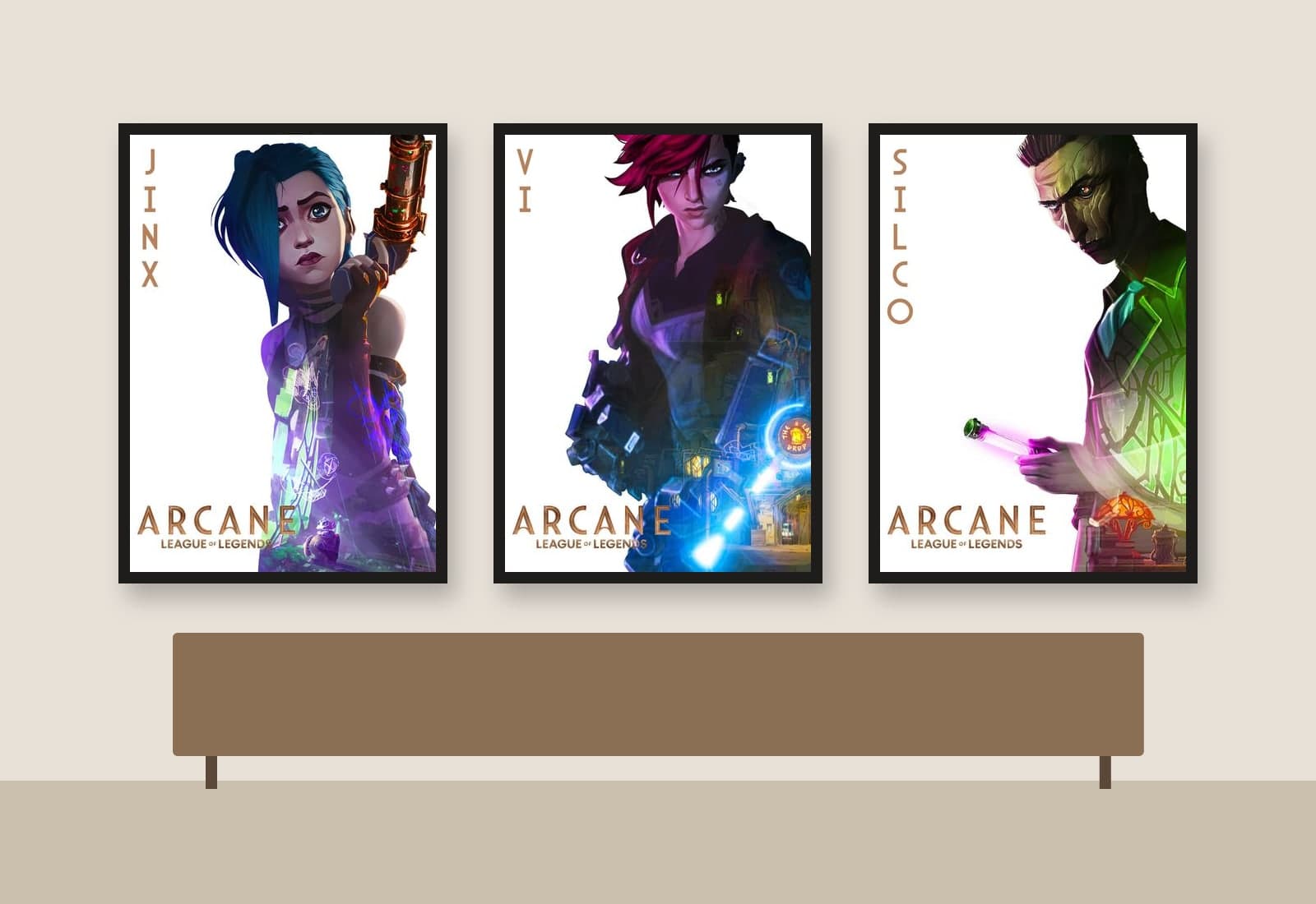 Jinx + Vi + Silco